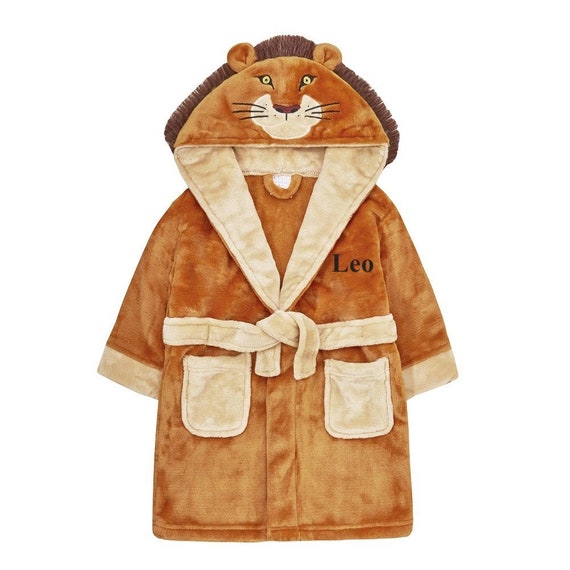 lion king baby dressing gown