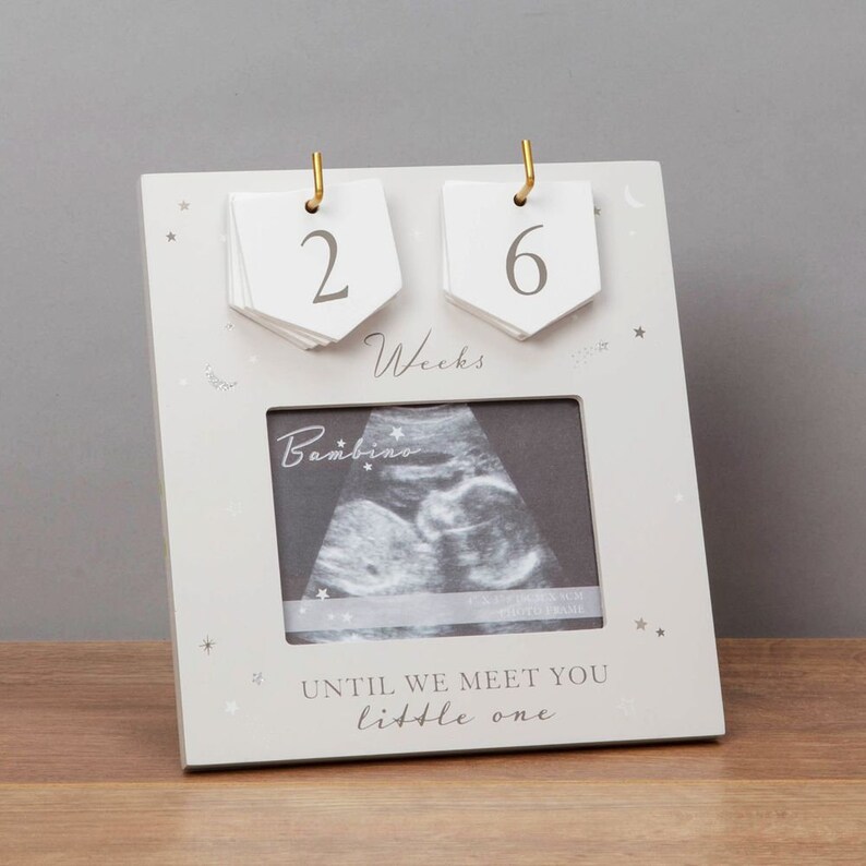 Baby Countdown Scan Frame Etsy