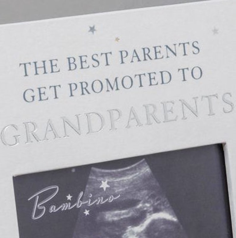 Grandparents Scan Photo Frame Grandparent Gift Babies First Etsy UK