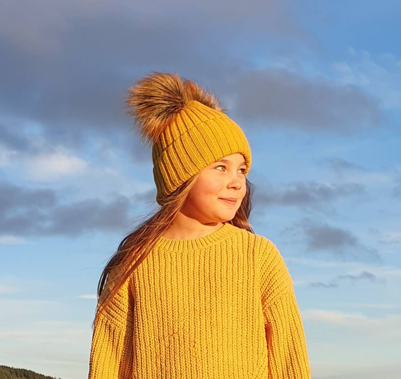 etsy pom pom hat