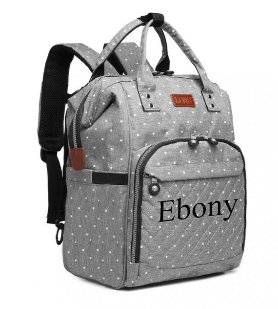 Personalized Diaper Bag Baby Bag Personalized Backpack  Etsy