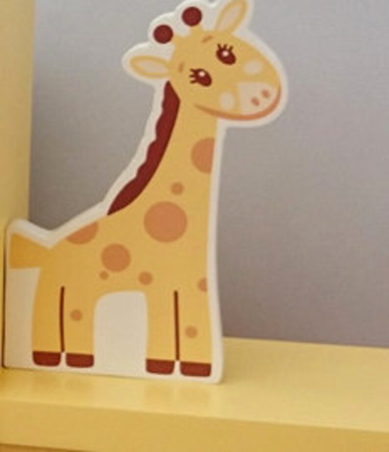 Personalised Wooden Bookends Nursery Bookends Baby Gift Etsy UK