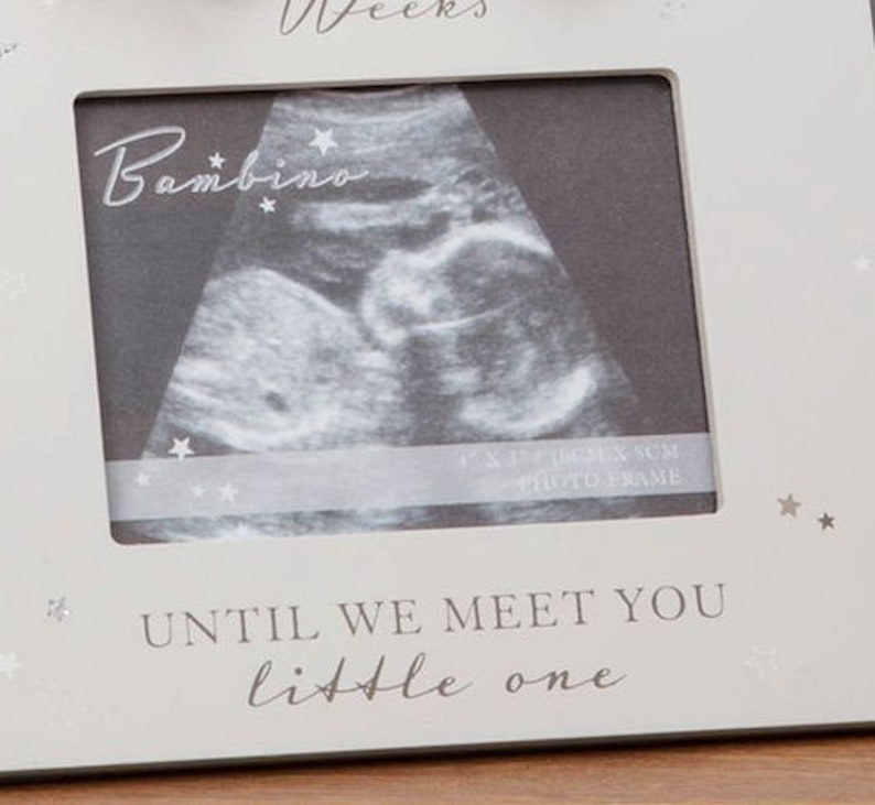 Baby Countdown Scan Frame Etsy