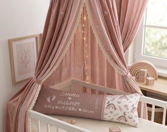 Geburtskissen mit Gewicht und Länge - Babygeschenk z. Geburt - personalisiertes Kissen - Babykissen echtmaße - Geschenk  Geburt, W1, S1, BL2