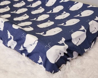Standard Changing Pad Cover IKEA Vadra Change Pad Blue Whale Tales
