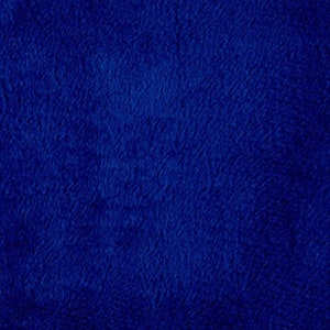 Baby/Infant Blanket Royal Blue Solid Minky