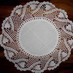 crochet doily, crochet blanket,