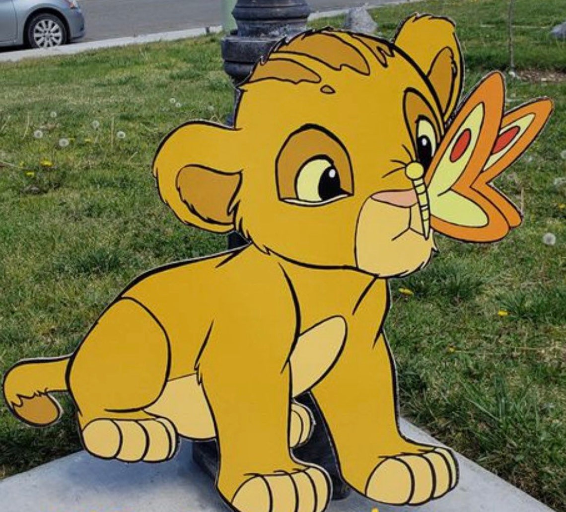 1-lion king party prop | Etsy
