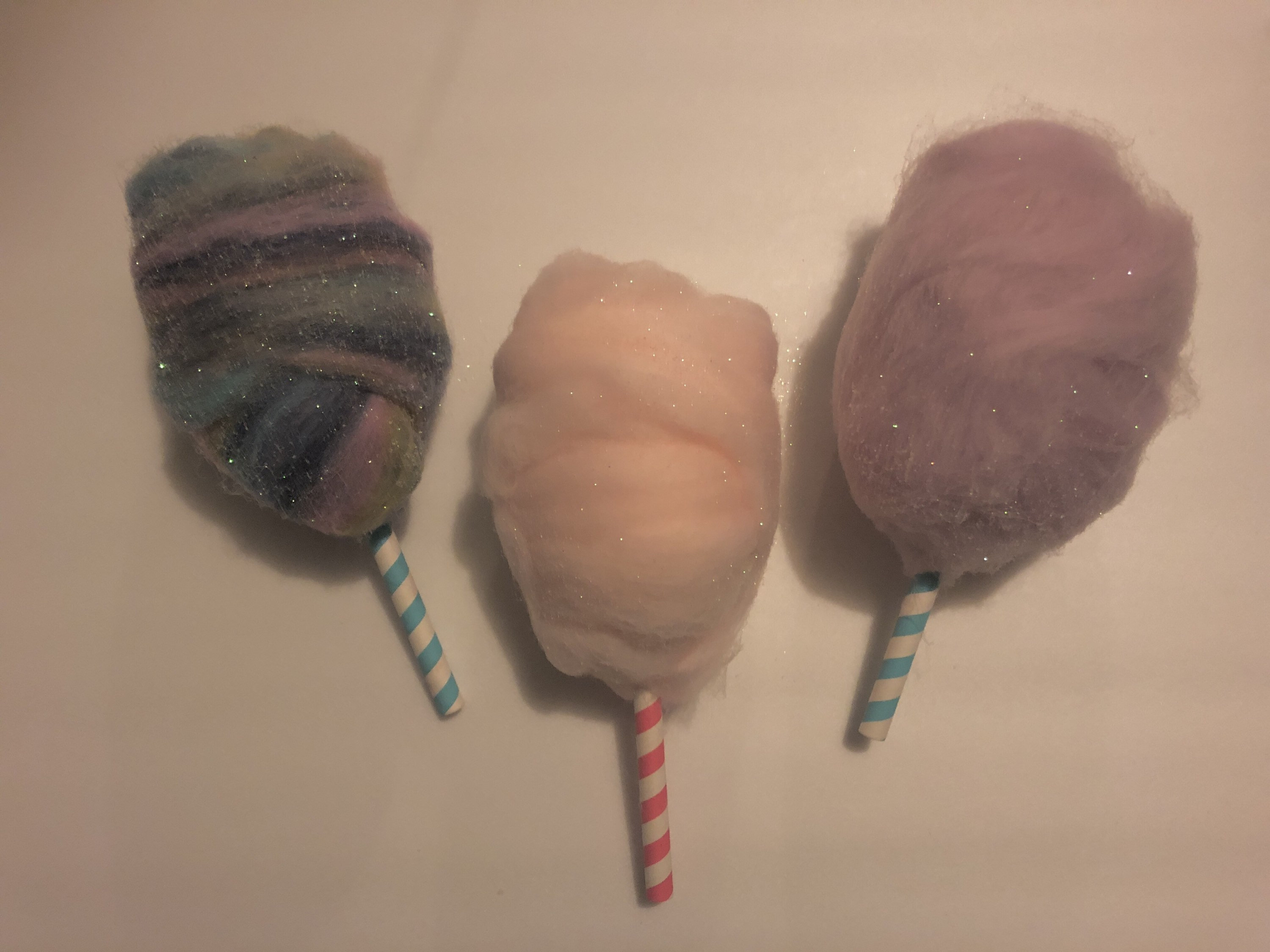 3 fake cotton Candy Decor Etsy