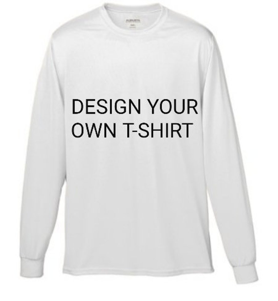 Design Your Own Long Sleeve T-shirt - Etsy