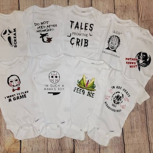 Horror themed onesie
