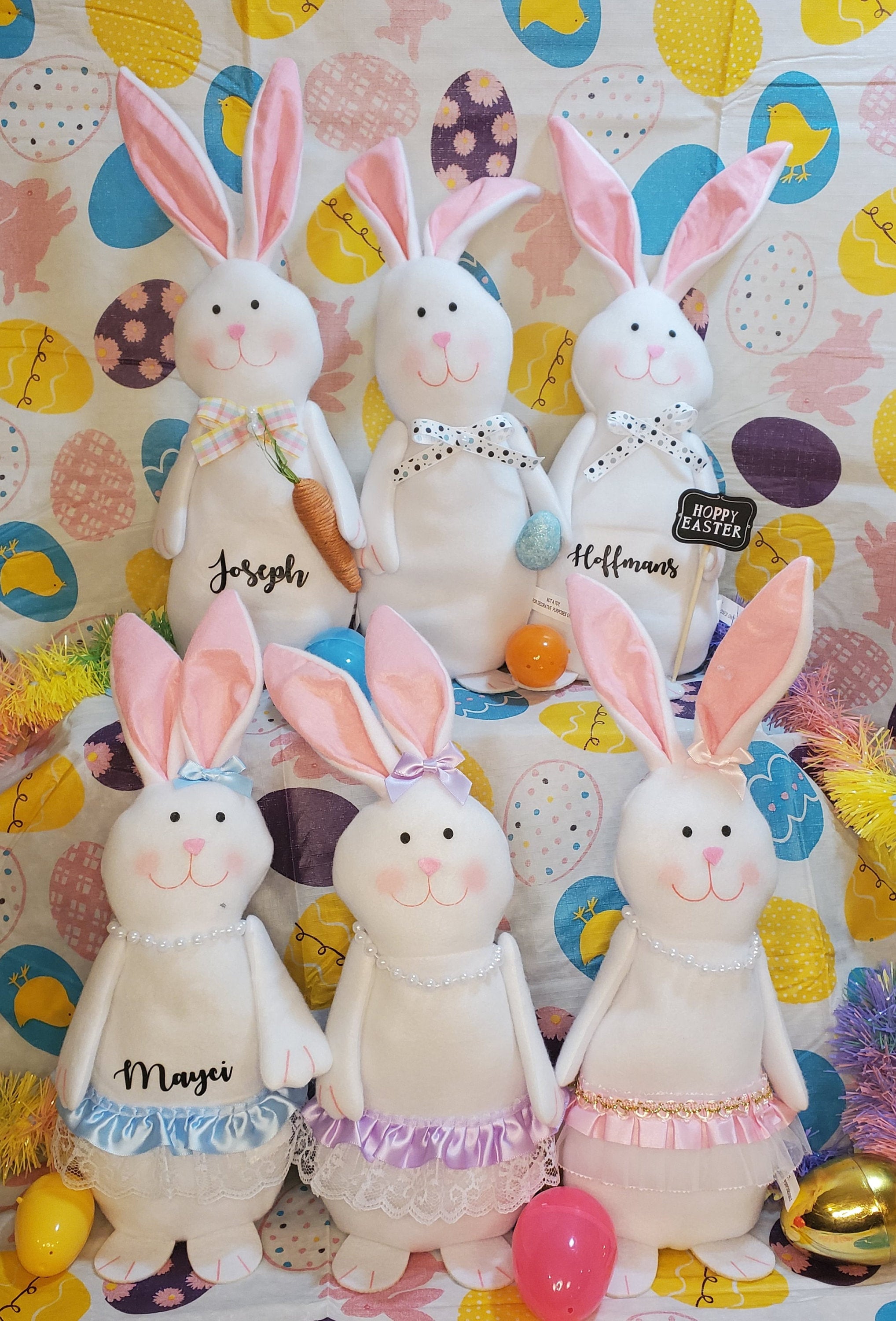 Dollar tree easter bunny plush on sale