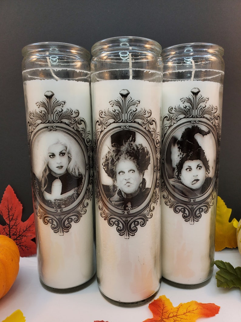 Sanderson sister candles, hocus pocus, Halloween candle image 1