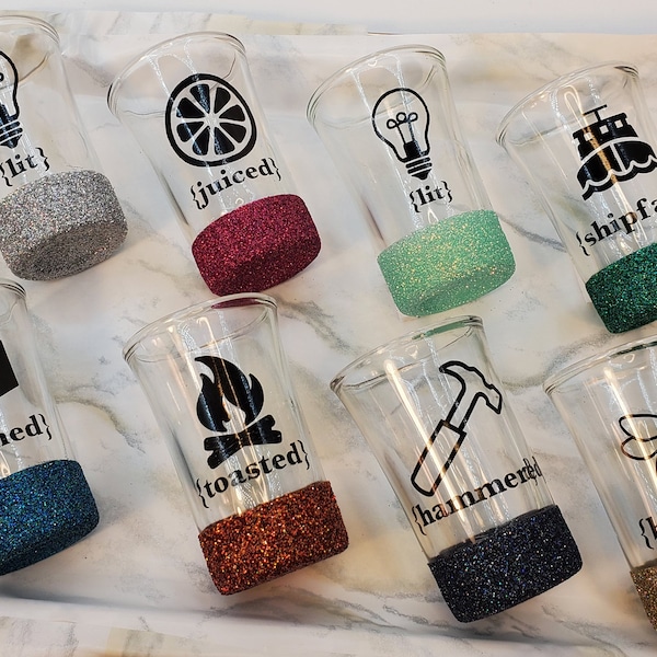 Shot Glasses Etsy