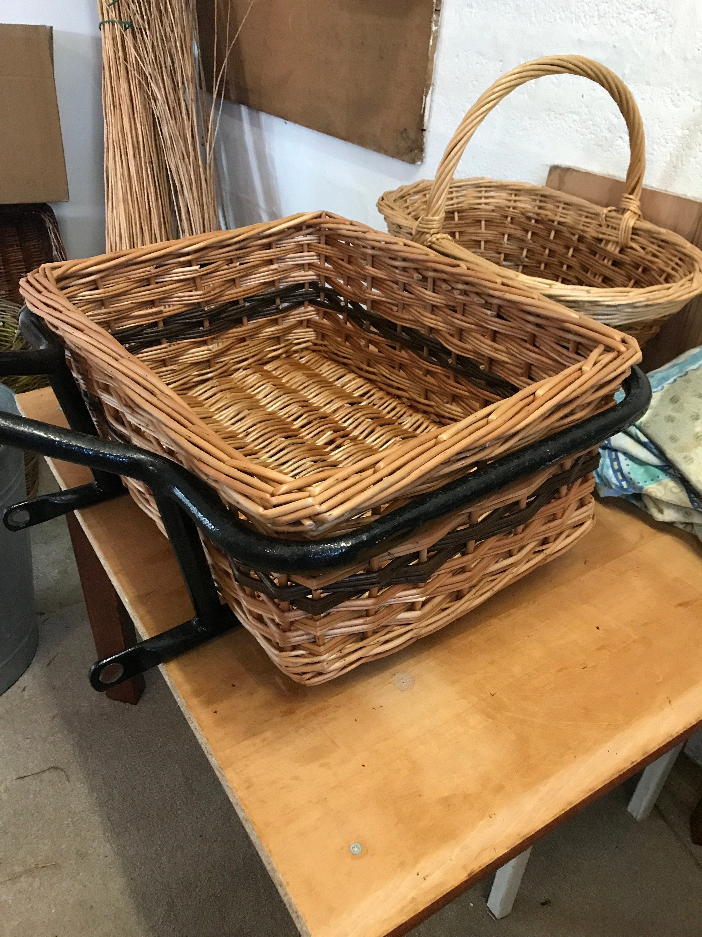 Butchers Bike Basket Made to Order Etsy UK