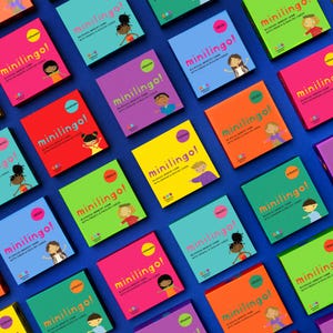 Bilingual Flashcards: Memory Card Game | Language Cards | Montessori | Screen Free Learning