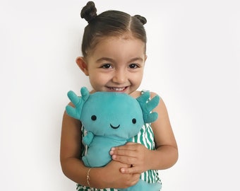 Axolotl plush toy  | ajolote plush toy | axolotl stuffed animal | axolotl stuffie | stocking stuffers for kids 2024