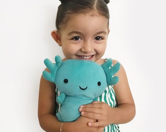 Axolotl plush toy  | ajolote plush toy | axolotl stuffed animal | axolotl stuffie | stocking stuffers for kids 2024