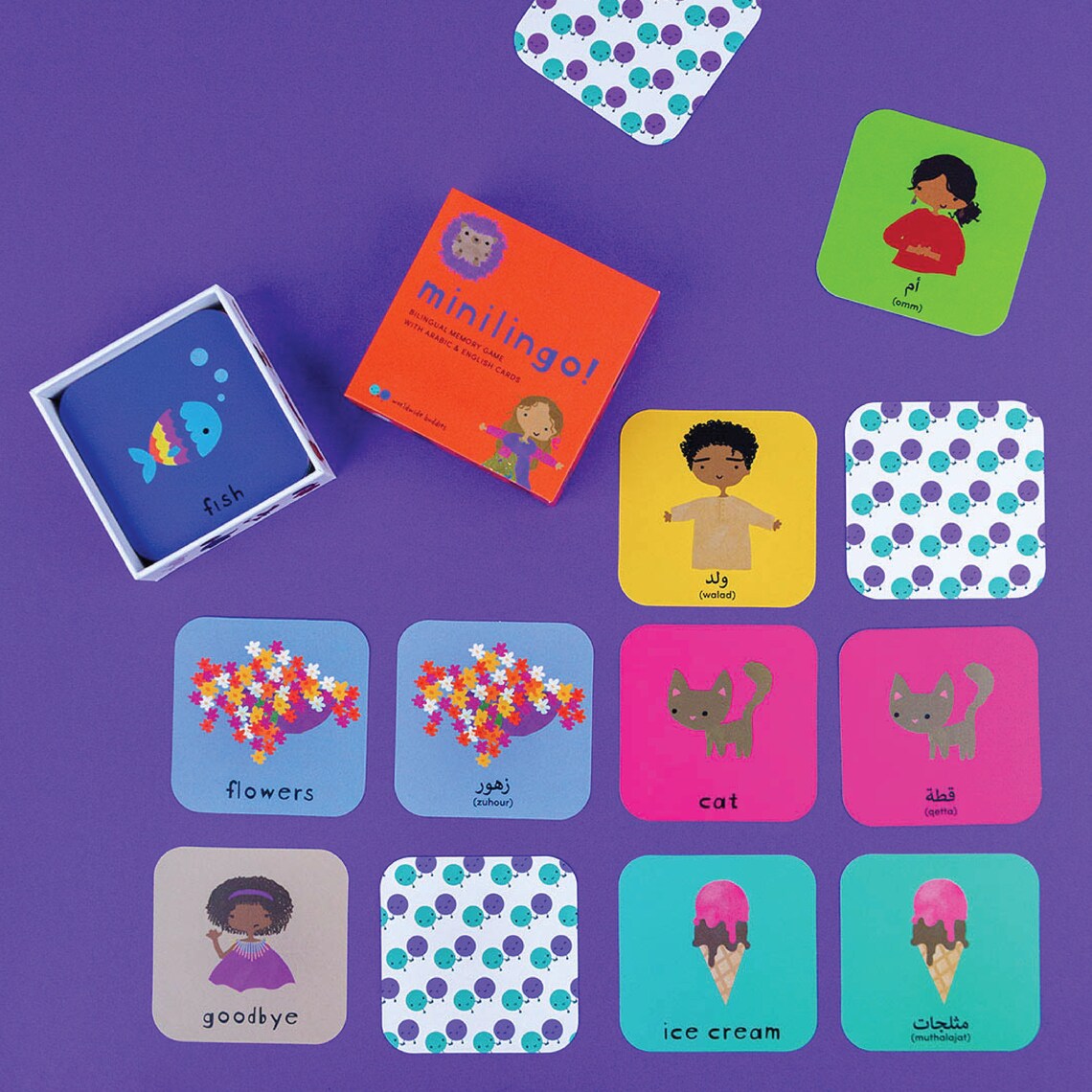 Bilingual Flashcards / Memory Card Game / Language Cards / Etsy