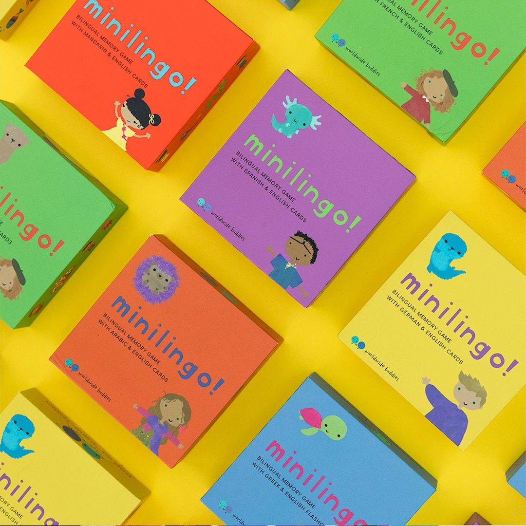 Bilingual Flashcards / Memory Card Game / Language Cards / - Etsy