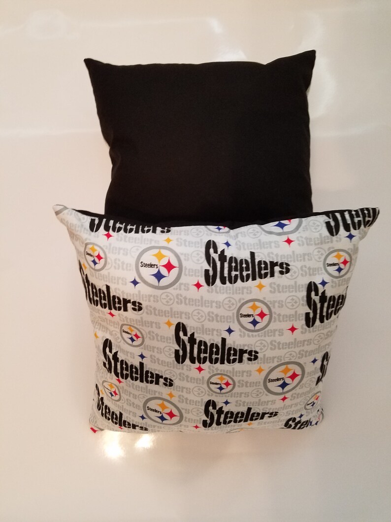 12 x 12 Sports Pillows NFL Teams Pittsburgh Etsy