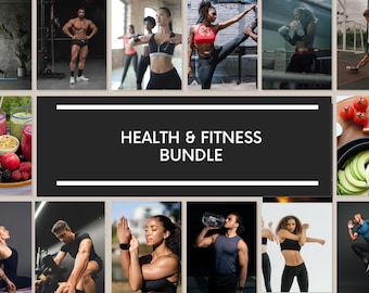 DFY Health & Fitness Bundle: PLR Ebooks, Planners, Guides (Ready to Resell)