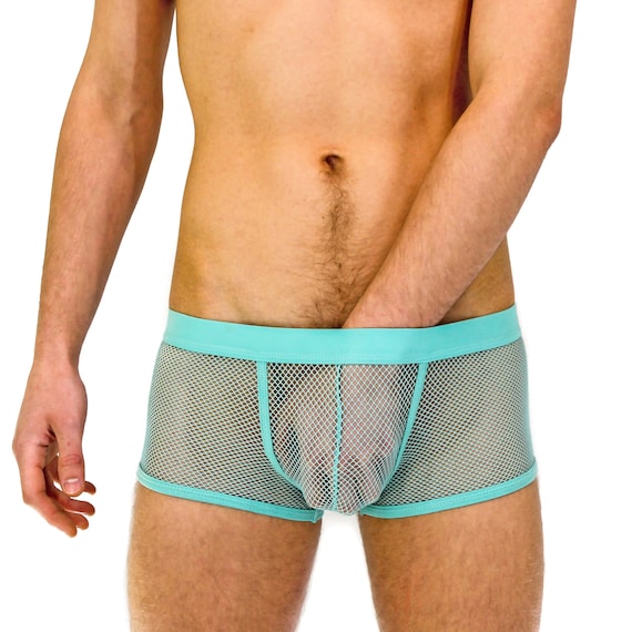 transparent mens swimwear