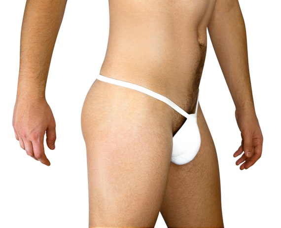2019 Men's Smooth Underwear Mini Briefs Tanga Thongs Jockstrap Short Panties 