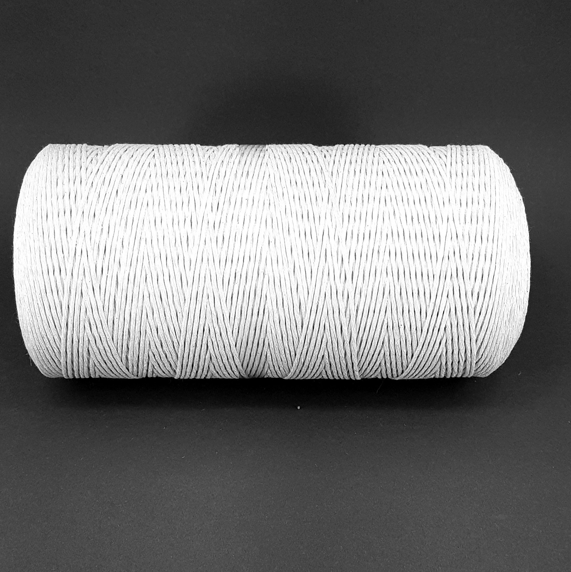 Cotton Twine 2 Mm / 1050 M Single Strand Natural Cord for Crafts Etsy