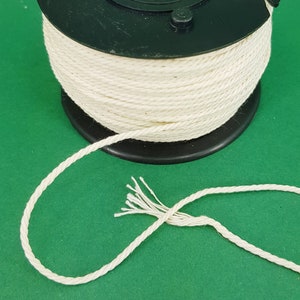 Cotton&Polyester Cord 2 mm Twisted Cord Tools Yarn for Crafts Macrame