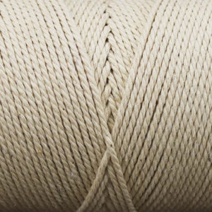 Cordoncino di cotone 1,5 mm/500 m Strumenti naturali intrecciati per la lavorazione