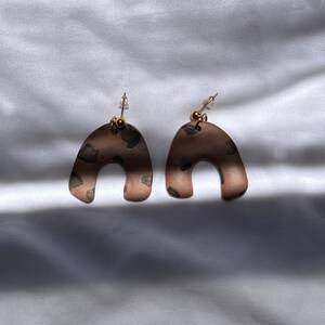 Leopard Print Earrings