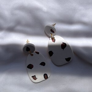 Leopard Print Earrings
