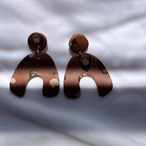 Leopard Print Earrings