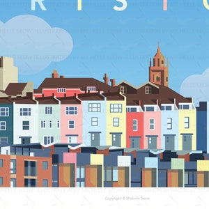 Reisposter - Bristol Harbour, Bristol, Somerset, Gloucestershire, Engeland, Verenigd Koninkrijk