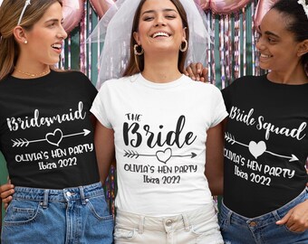 T-shirt Wedding Gifts Hen Party 
