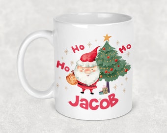 Jan Pashley Christmas Santa Mug Novelty Fun Xmas Festive Coffee Drinks Cup 