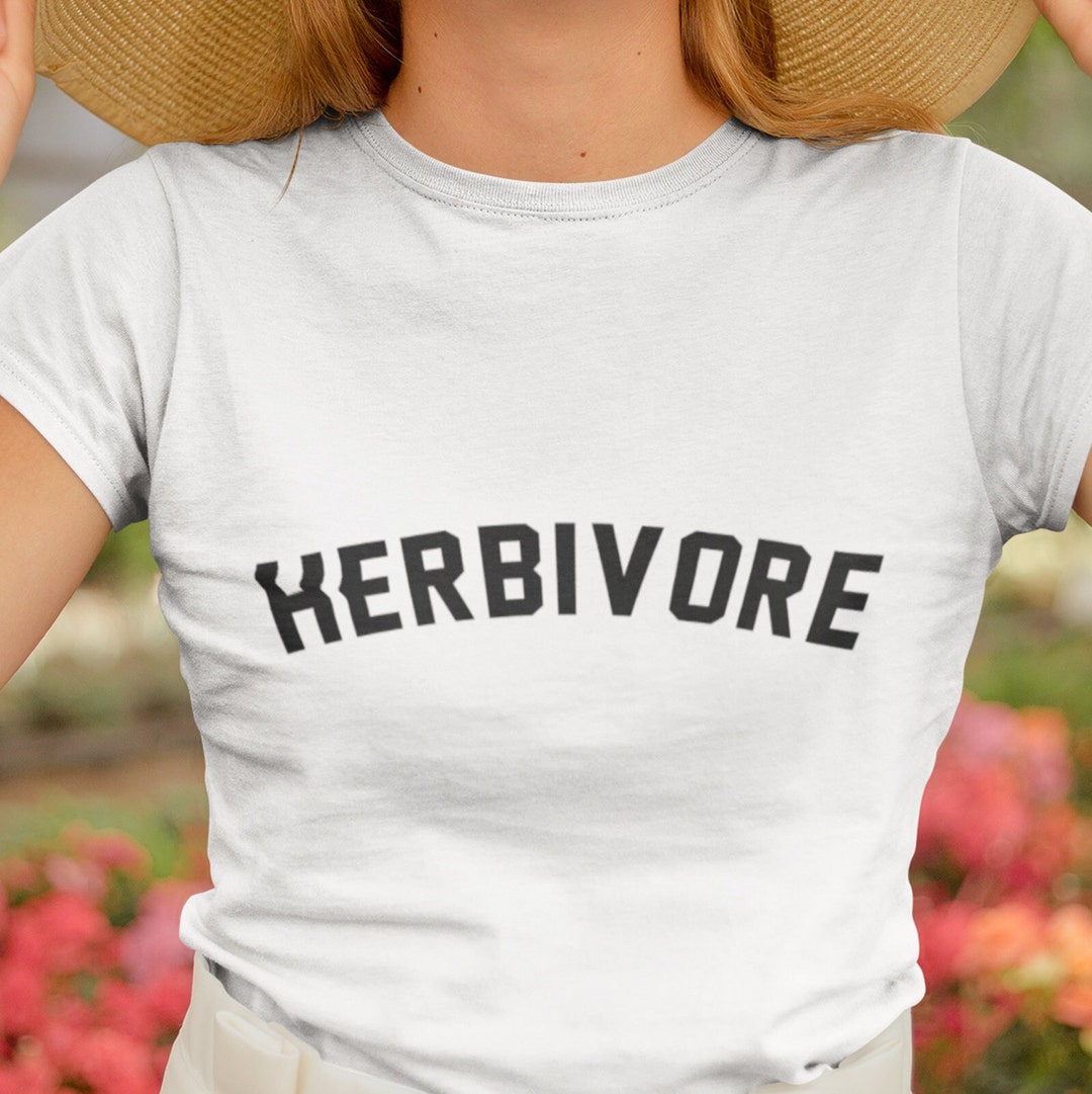 Herbivore Tshirt Vegan Vibes and Animal Rights Perfect Etsy UK