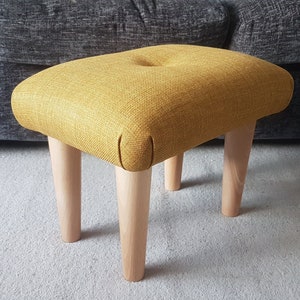Ochre dressing table stool best sale