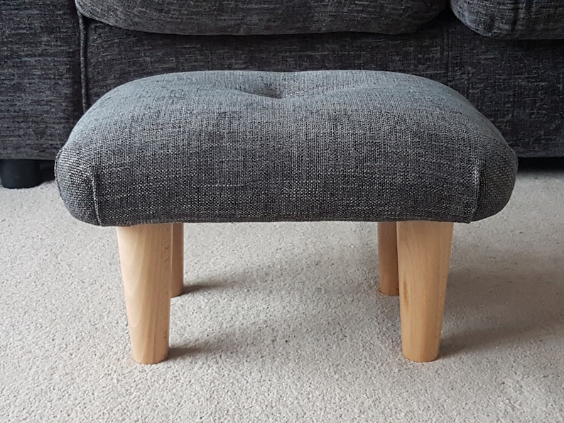 Multicolours Low Small Footstool 19 24 or 29 cm / upholstered Etsy