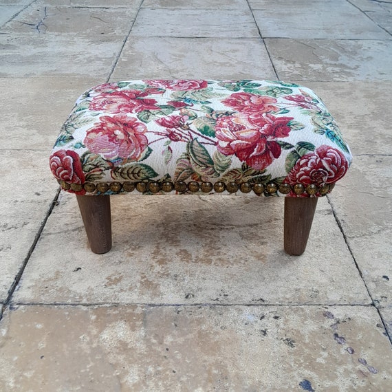 アンティーク雑貨 Lovely Footstool. Amazon.com: LKZ Foot Stool Microfiber Leather Ottoman Wooden