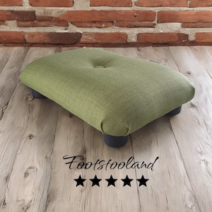 YMYNY Ottoman, Moden Footest With Soft Padded Seat, Teddy