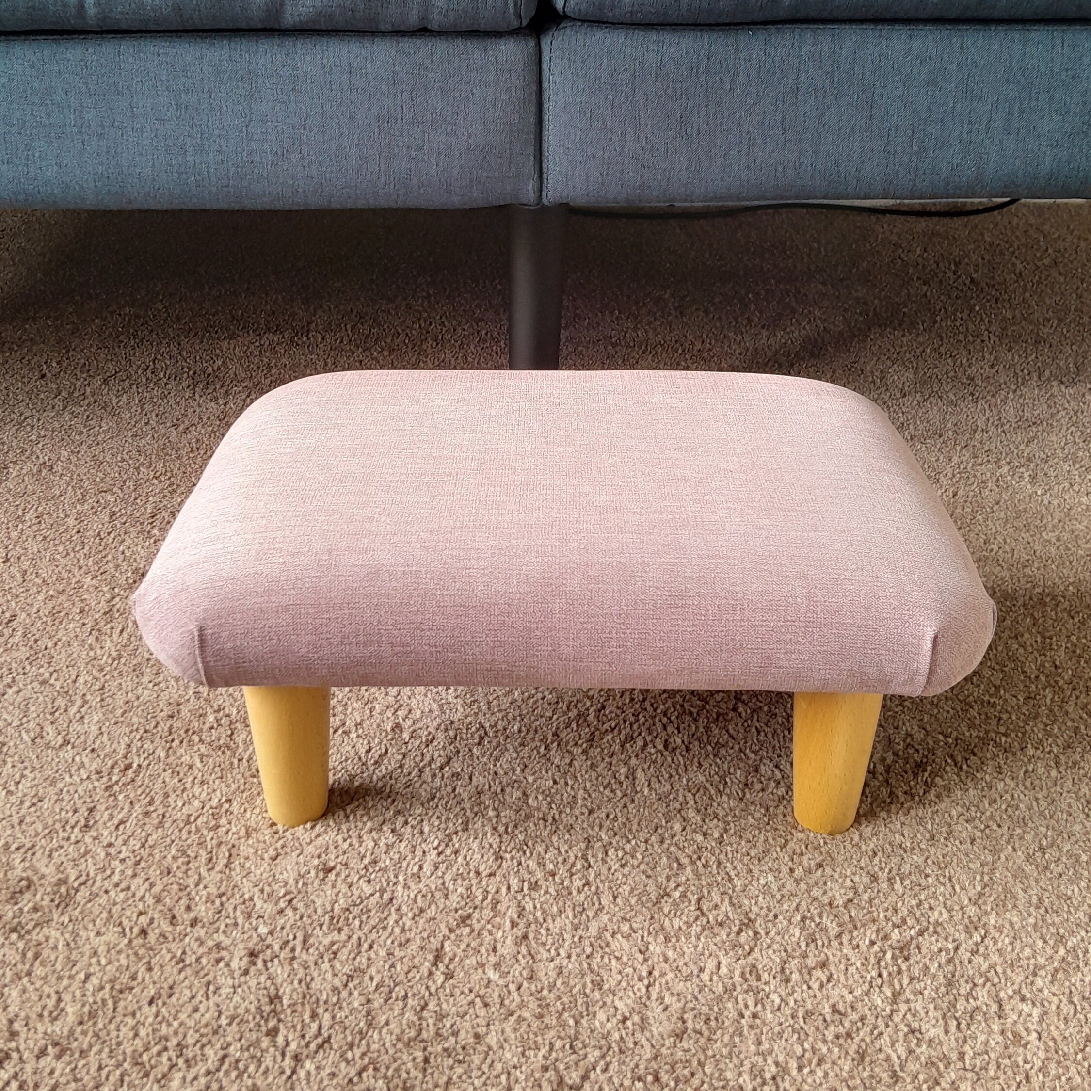 Small Under Desk Plain Footstool Multicolour / 9-10 Cm Small