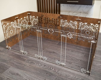 indoor dog playpen with floor