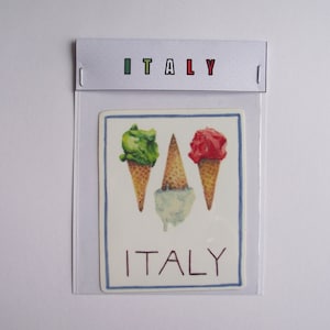 Italy Sticker - gelato