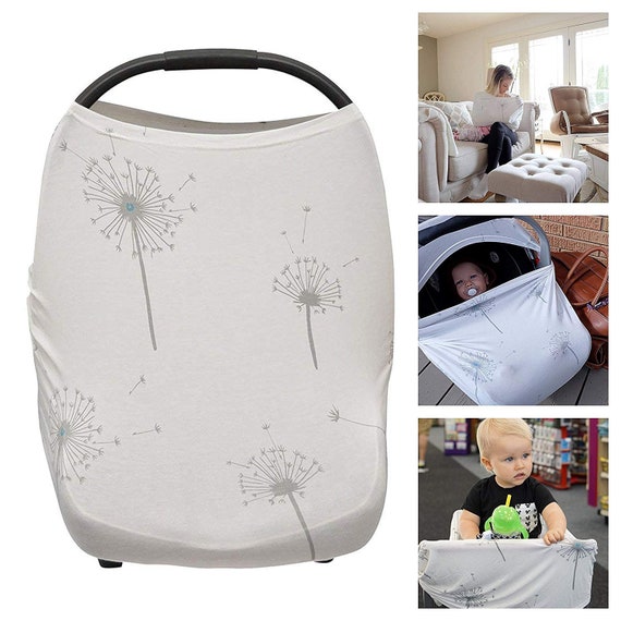 Baby Car Seat Canopy Nursing Cover For Tfeeding - Multifunctional Covers For Infant Car Seats