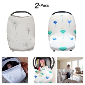 6 w 1 daszek na fotelik samochodowy dla chłopca, osłona do karmienia piersią, osłona do karmienia piersią, prezent na baby shower, osłona na krzesełko, osłona na wózek sklepowy, noworodek dziewczynka