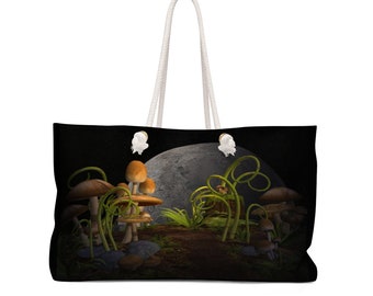 Magic Mushroom Carry On Bag/Weekender/Beach/Carry On/Duffel/Overnight Bag