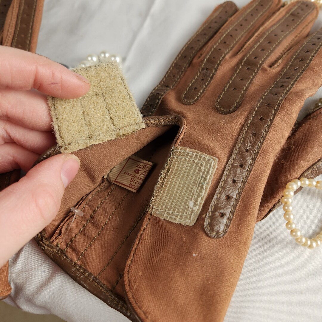 1940s Style Driving Gloves. Vintage Driving Gloves. Amelia - Etsy