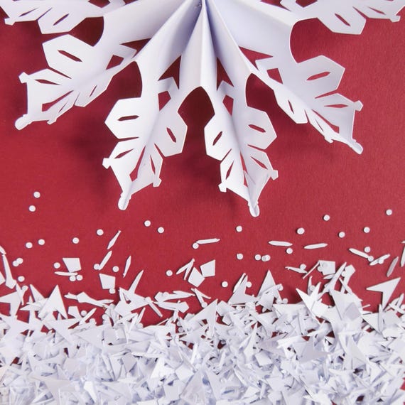 Kit Decorazioni Natalizie In Carta – Ventagli, Pompon E Lanterne Rosso/Bianco/Verde, 14 Pezzi Per Albero E Casa - 2